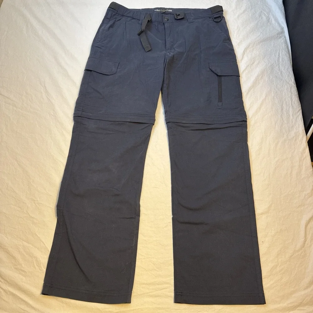The BC Clothing Company Convertible Cargo Mens Pants Size XL 38x34 Hiking